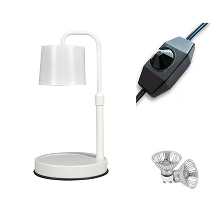 Contemporary Scandinavian Iron Adjustable Dimmable Cylinder 1-Light Table Lamp for Bedroom
