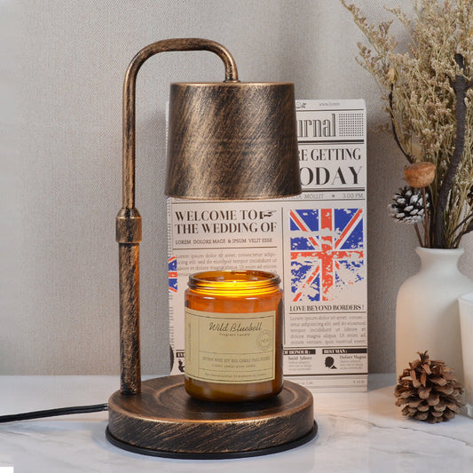 Contemporary Scandinavian Iron Adjustable Dimmable Cylinder 1-Light Table Lamp for Bedroom