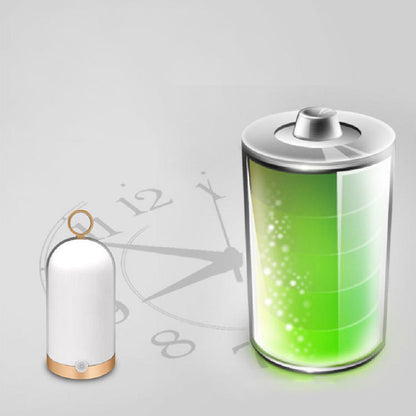 Modern Simplicity Waterproof Rechargeable Cylinder ABS PC LED Table Lamp Outdoor Light for Garden