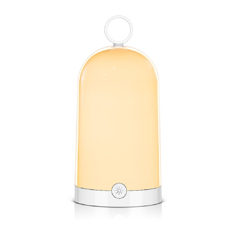Modern Simplicity Waterproof Rechargeable Cylinder ABS PC LED Table Lamp Outdoor Light for Garden