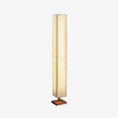 Bailey Floor Lamp with LED, Warm Light, Fabric Shade