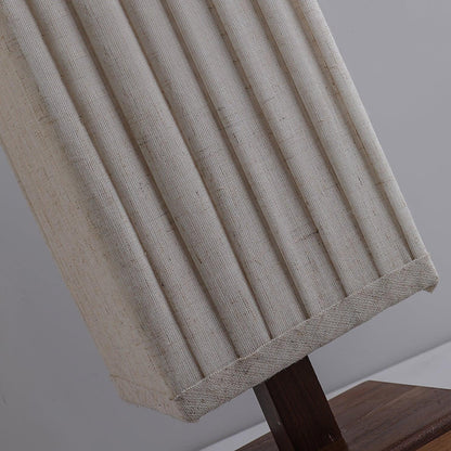 Bailey Floor Lamp with LED, Warm Light, Fabric Shade