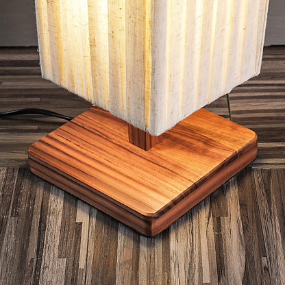 Bailey Floor Lamp with LED, Warm Light, Fabric Shade