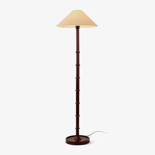Bamboo Knot Floor Lamp - LED Indoor Lighting, Elegant Design
