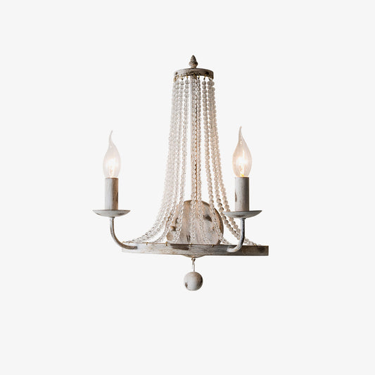 Basket Crystal Wall Lamp - Elegant LED Sconce, Indoor Use