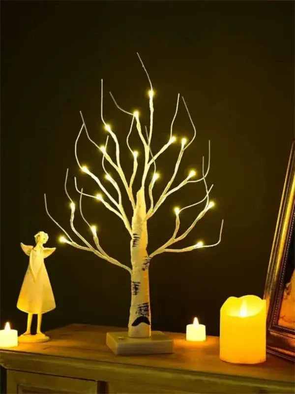 LED Table Tree with Energy-Efficient LED Lights