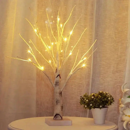 LED Table Tree with Energy-Efficient LED Lights