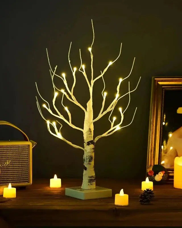LED Table Tree with Energy-Efficient LED Lights