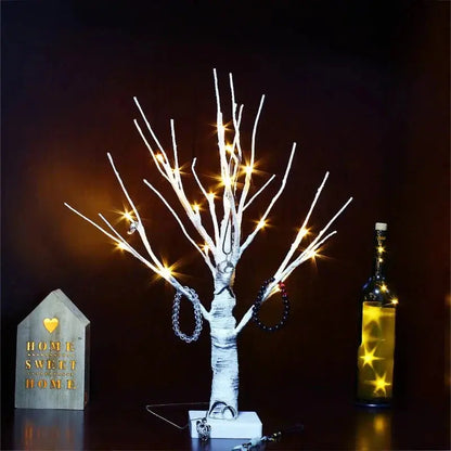LED Table Tree with Energy-Efficient LED Lights