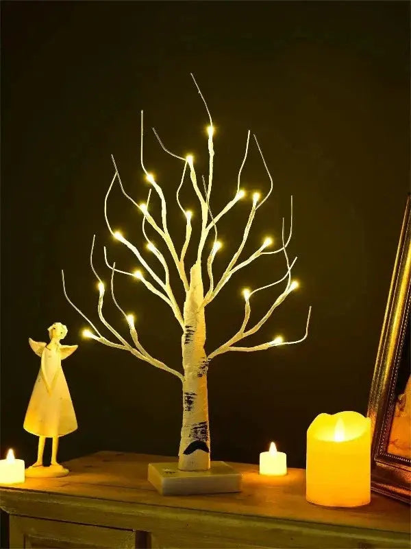 LED Table Tree with Energy-Efficient LED Lights