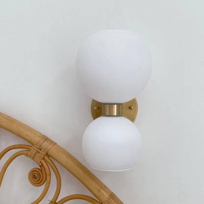 Round Pearl Sconce - Modern LED Ceiling Light Fixture