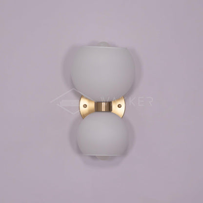 Round Pearl Sconce - Modern LED Ceiling Light Fixture