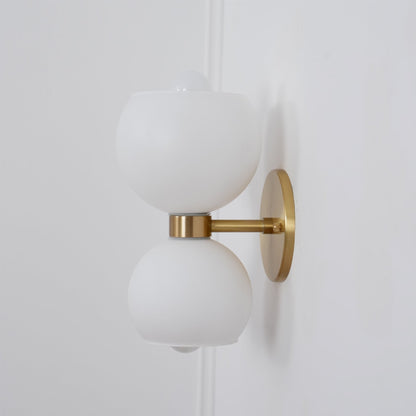 Round Pearl Sconce - Modern LED Ceiling Light Fixture