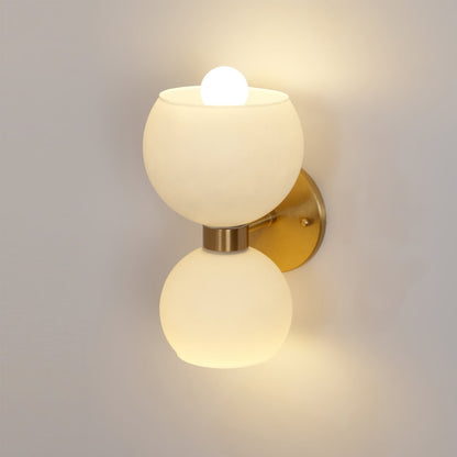 Round Pearl Sconce - Modern LED Ceiling Light Fixture