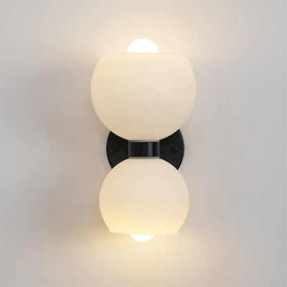 Round Pearl Sconce - Modern LED Ceiling Light Fixture