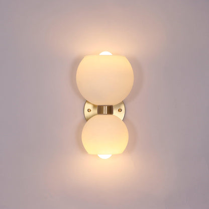 Round Pearl Sconce - Modern LED Ceiling Light Fixture