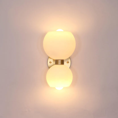 Round Pearl Sconce - Modern LED Ceiling Light Fixture