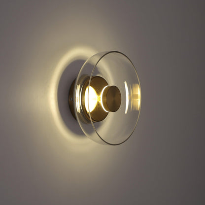 Glimmera Wall Light - Integrated LED Brass Ambient Fixture