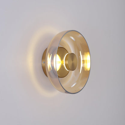 Glimmera Wall Light - Integrated LED Brass Ambient Fixture