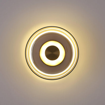 Glimmera Wall Light - Integrated LED Brass Ambient Fixture