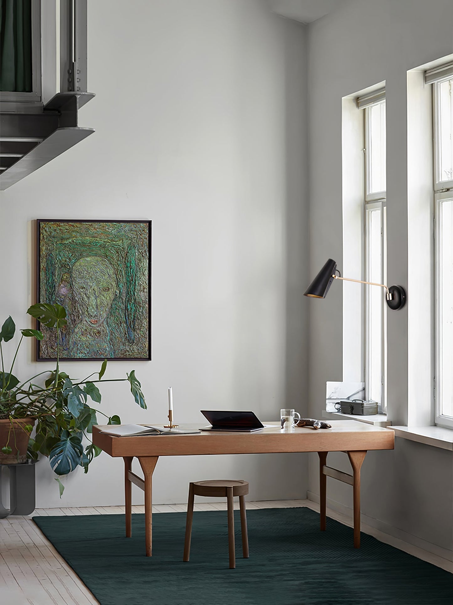 Birdy Wall Lamp - LED Steel Modern Design for Indoor Use