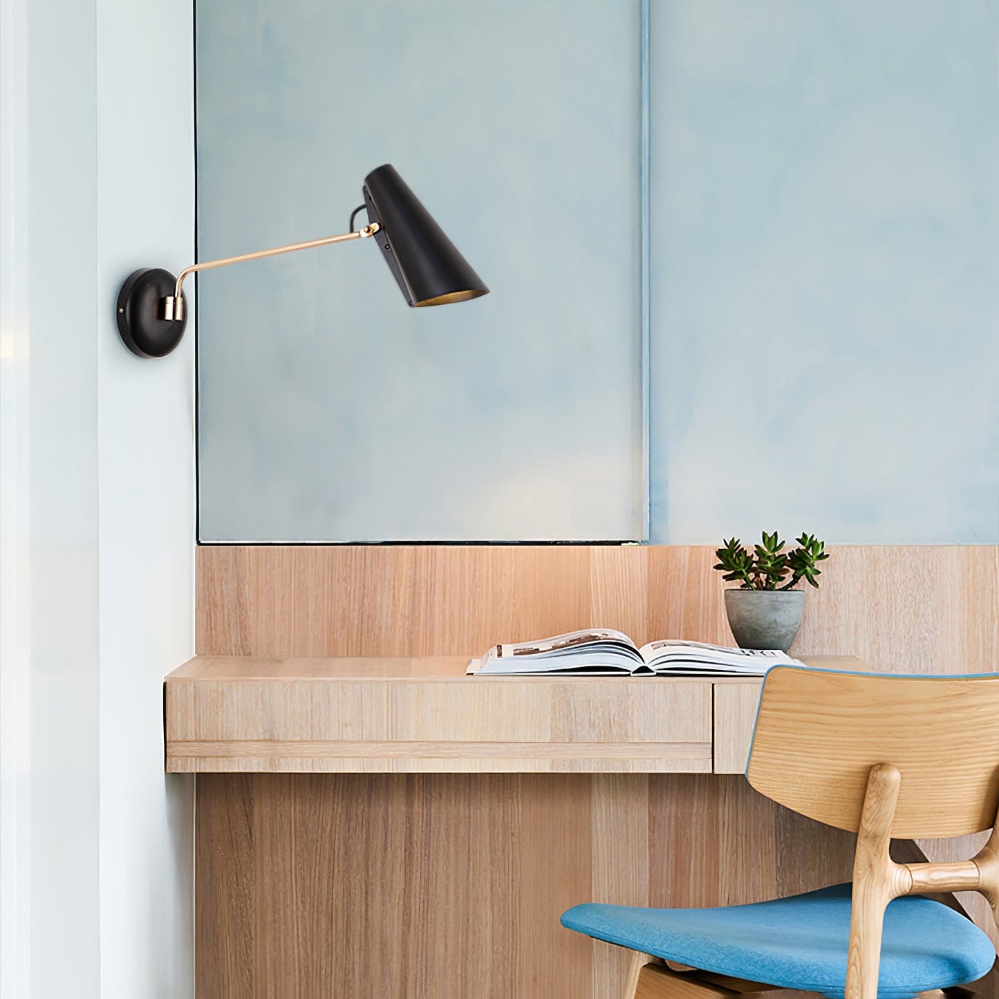 Birdy Wall Lamp - LED Steel Modern Design for Indoor Use