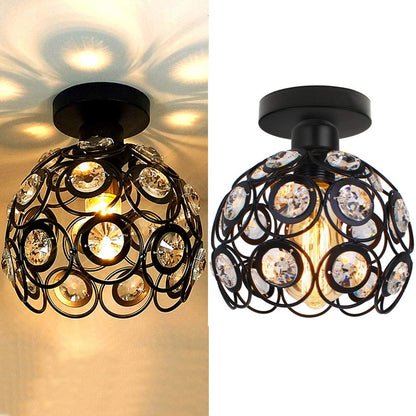 Fancy Gold Luxury Ball Hallway Ceiling Light - Modern Design
