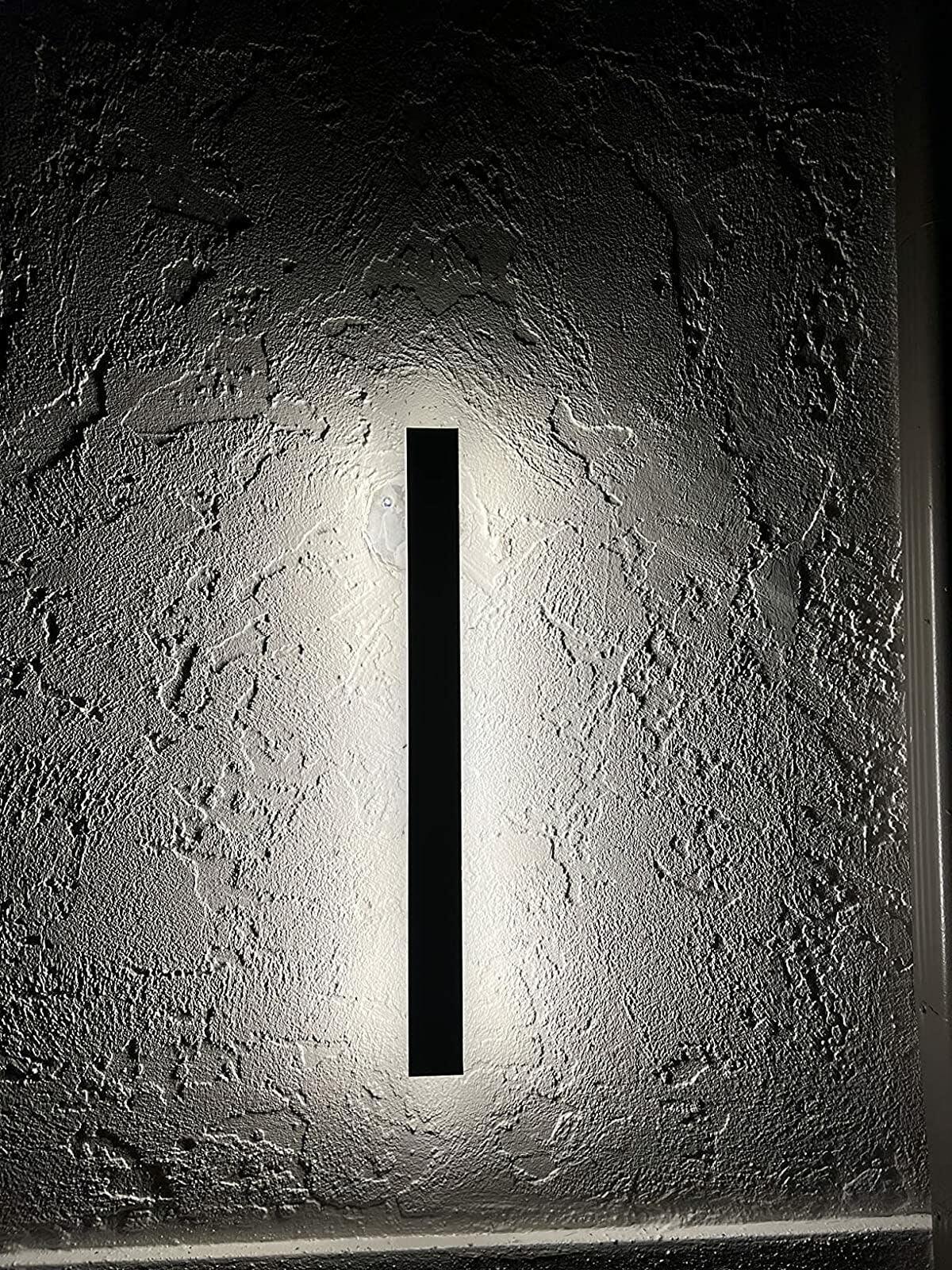 Long Strip Solar Outdoor Sconce LED Waterproof Wall Light