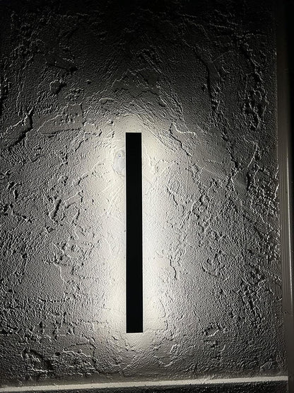 Long Strip Solar Outdoor Sconce LED Waterproof Wall Light