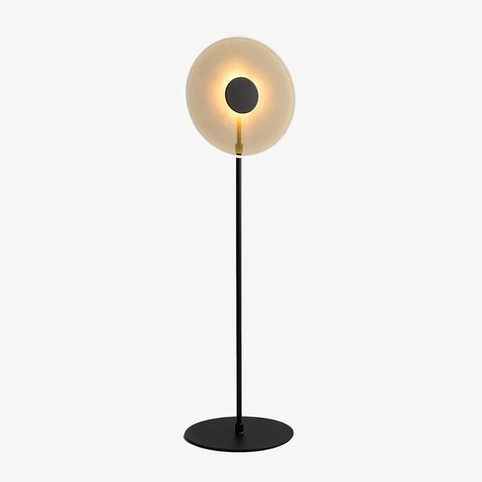Luxora Floor Lamp - LED Indoor Lighting, Elegant Gold Design