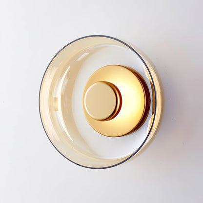Glimmera Wall Light - Integrated LED Brass Ambient Fixture
