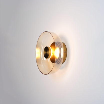 Glimmera Wall Light - Integrated LED Brass Ambient Fixture