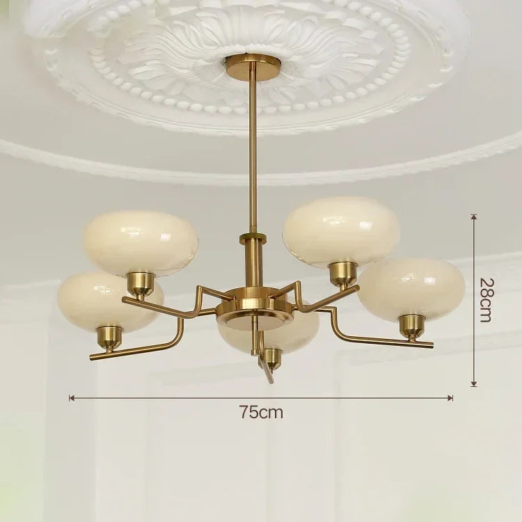 Bauhaus Medieval Ceiling Light - Modern LED Chandelier