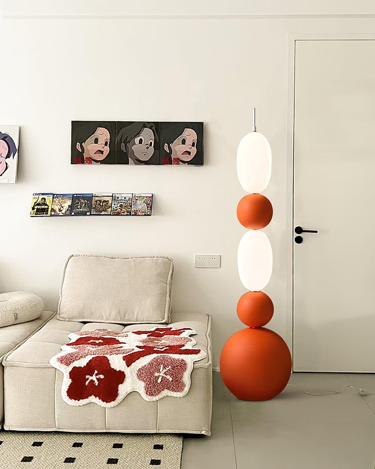 Bola Floor Lamp with Integrated LED - Modern Indoor Lighting