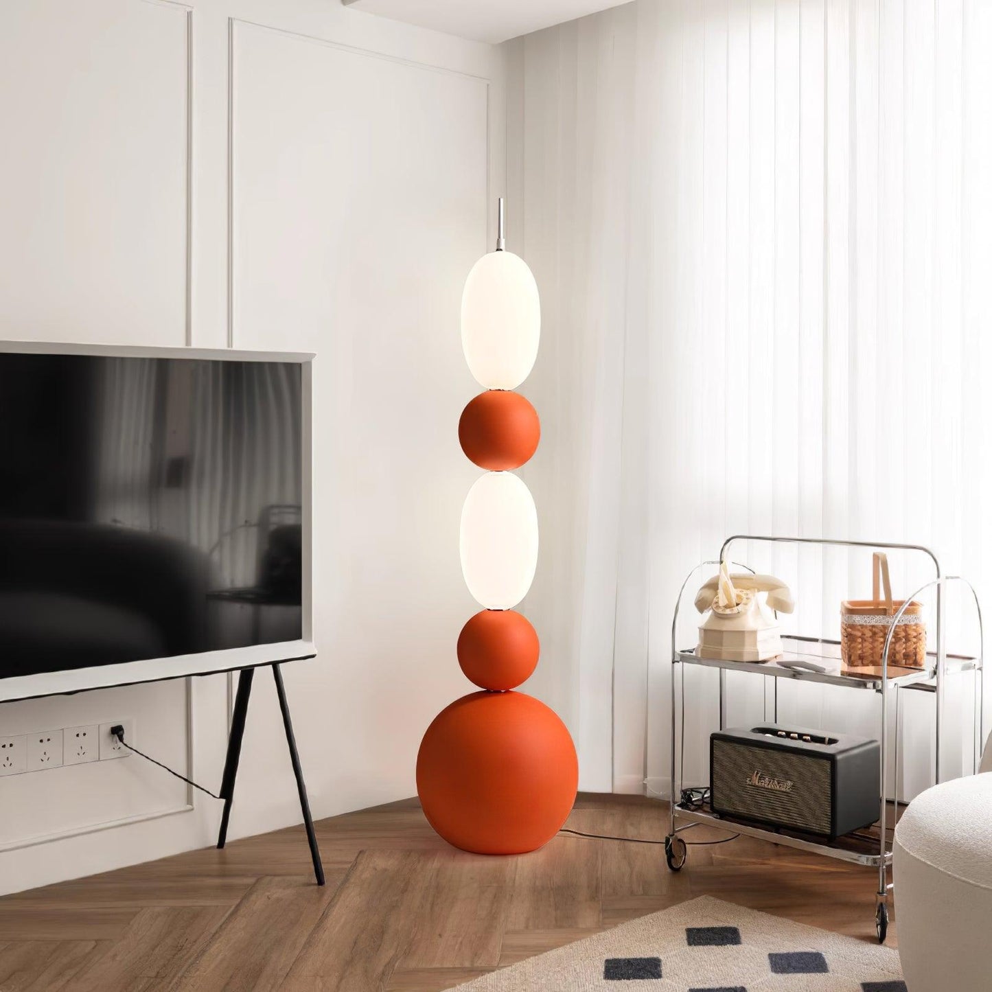 Bola Floor Lamp with Integrated LED - Modern Indoor Lighting