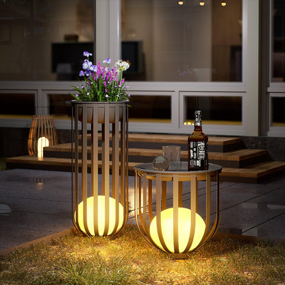 Bols Garden Outdoor Lamp with Dimmable LED and Waterproof Design