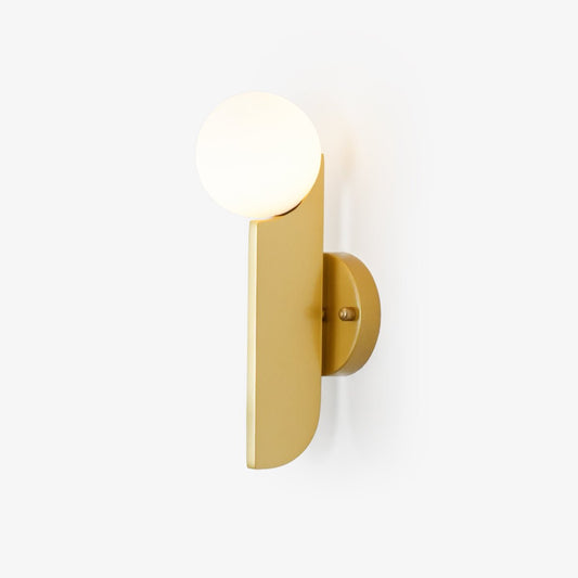 Bower Sconce Wall Lamp with LED Glass Globe - Set of 2