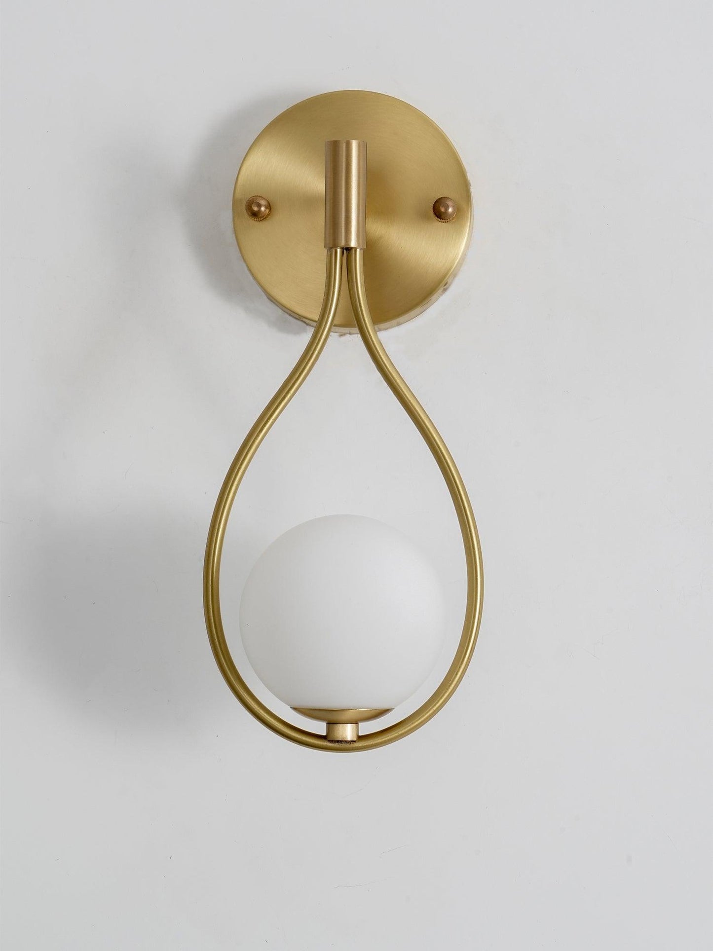Brass Vanity Wall Lamp with LED Light - Retro Style