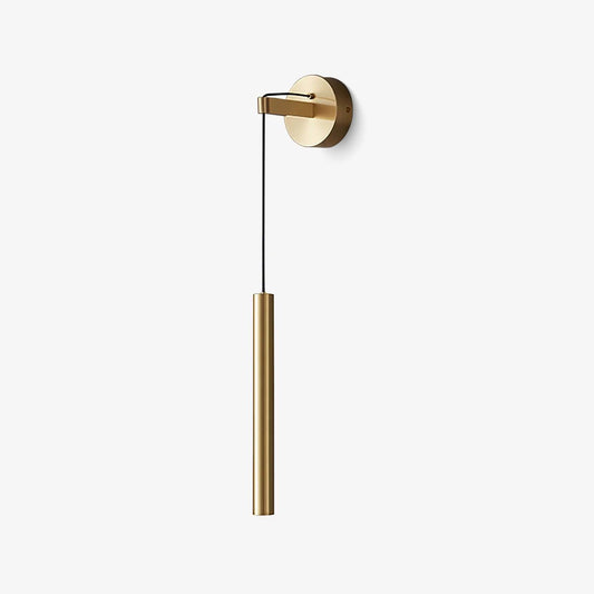 Brass Line Wall Light with Adjustable Dimming – Set of 2