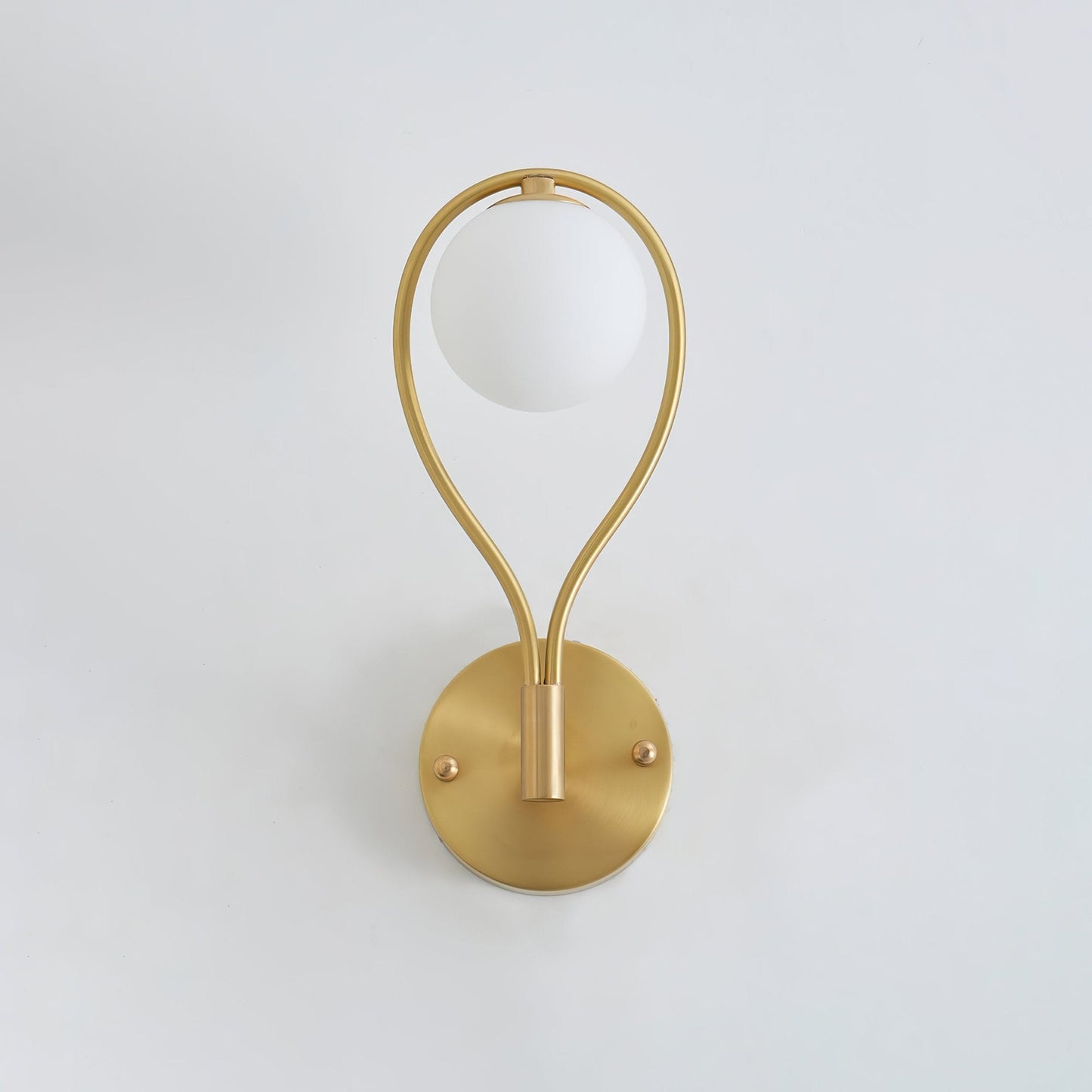 Brass Vanity Wall Lamp with LED Light - Retro Style