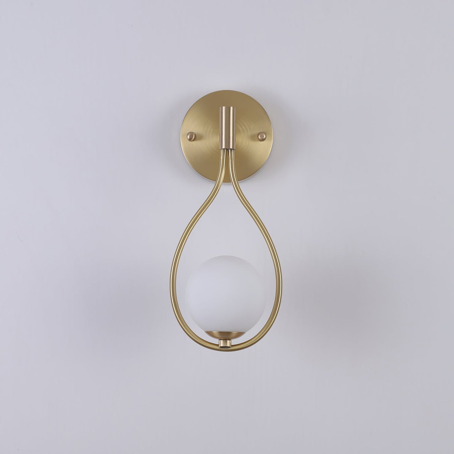 Brass Vanity Wall Lamp with LED Light - Retro Style