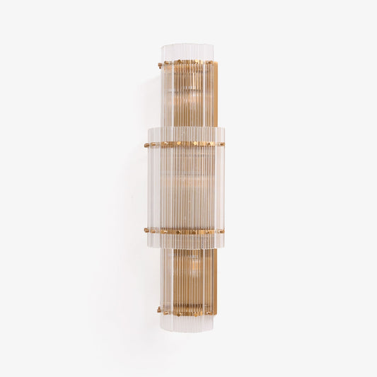 Bravura Radiance Wall Light LED Copper Glass Fixture