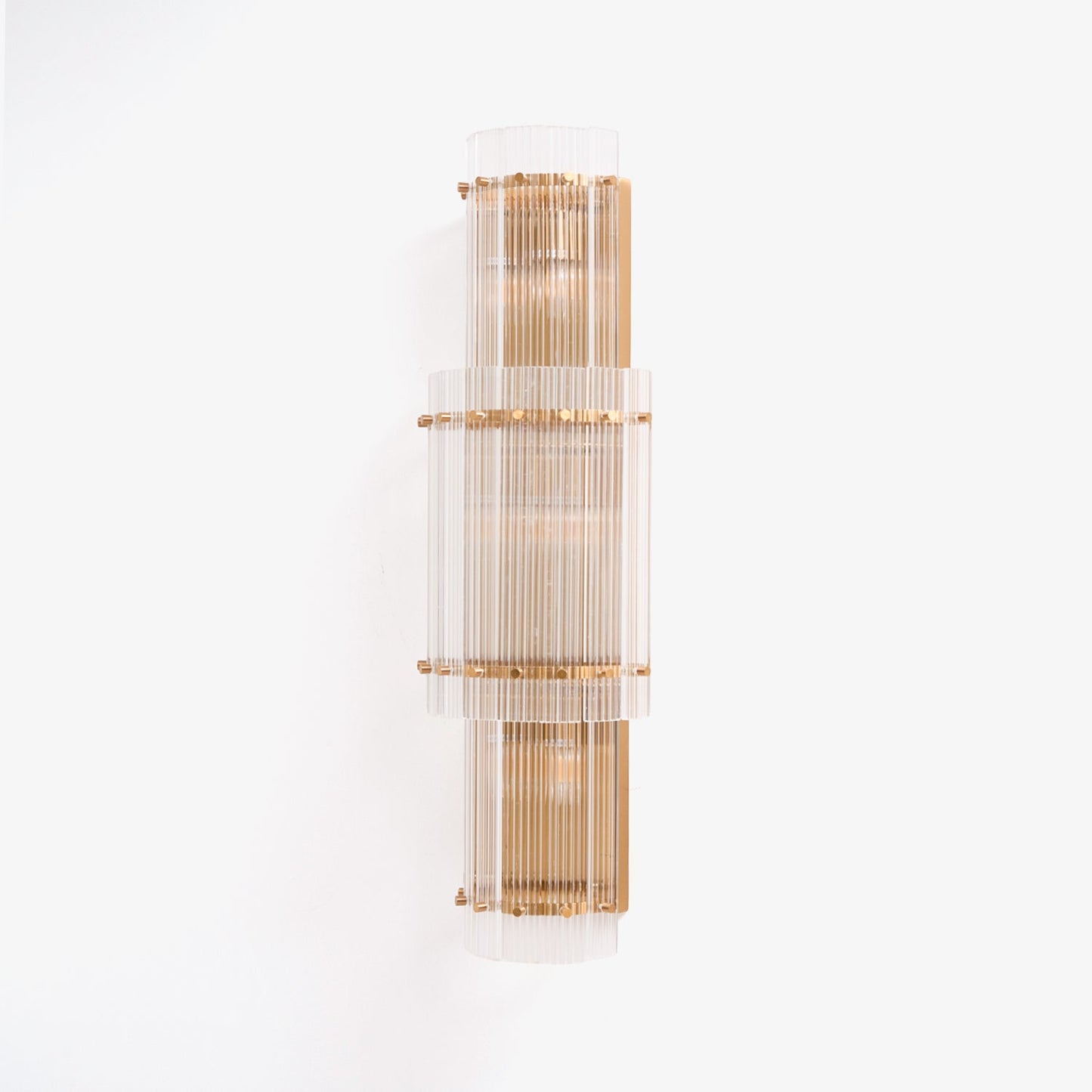 Bravura Radiance Wall Light LED Copper Glass Fixture