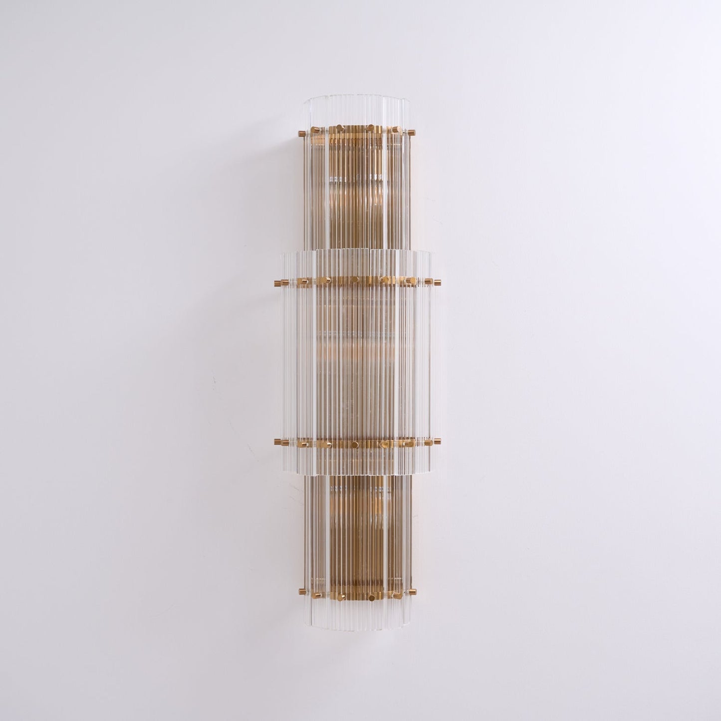 Bravura Radiance Wall Light LED Copper Glass Fixture