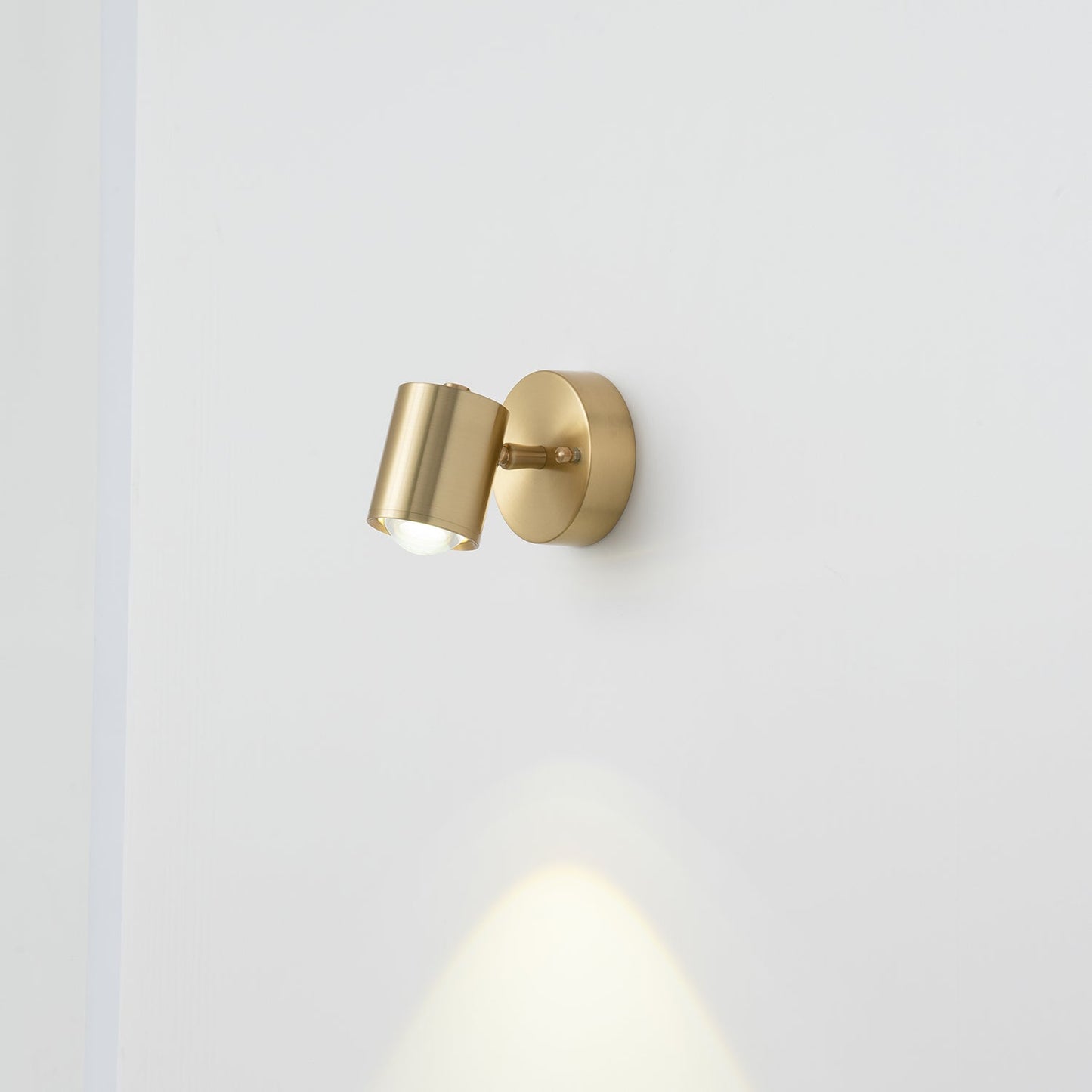 Brillora Wall Light LED Brass Sconce Adjustable Spotlight
