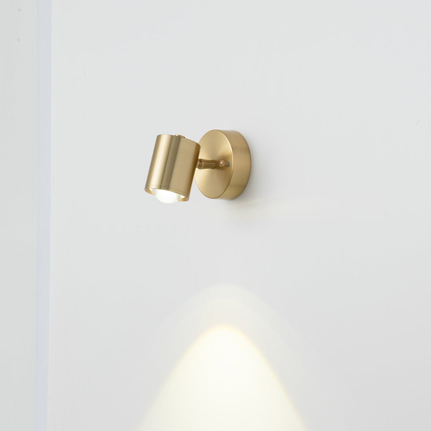 Brillora Wall Light LED Brass Sconce Adjustable Spotlight