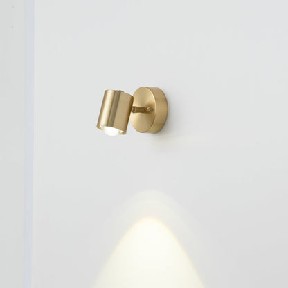 Brillora Wall Light LED Brass Sconce Adjustable Spotlight