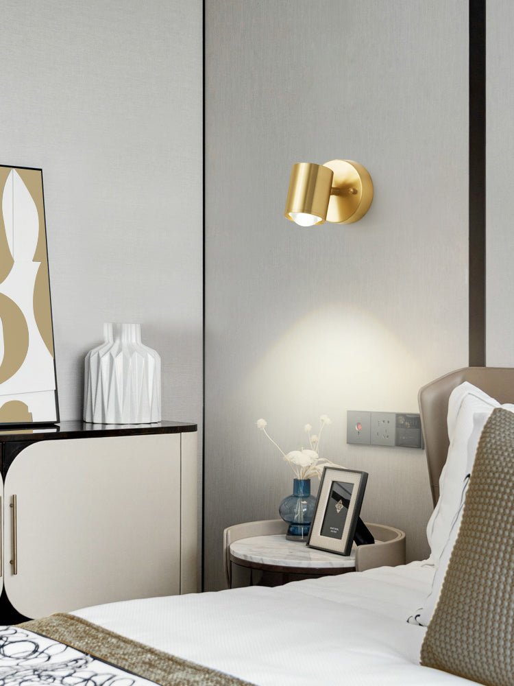 Brillora Wall Light LED Brass Sconce Adjustable Spotlight