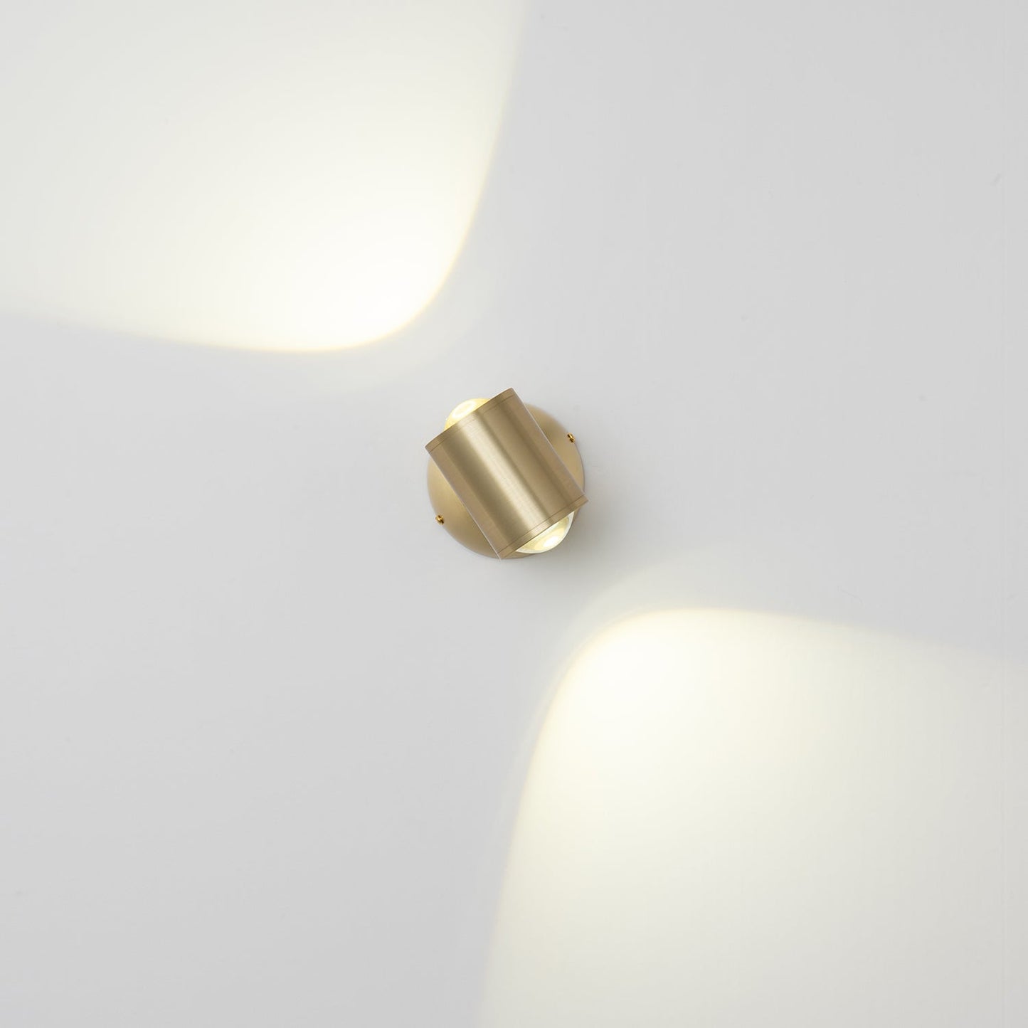 Brillora Wall Light LED Brass Sconce Adjustable Spotlight