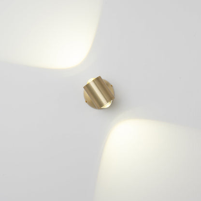 Brillora Wall Light LED Brass Sconce Adjustable Spotlight